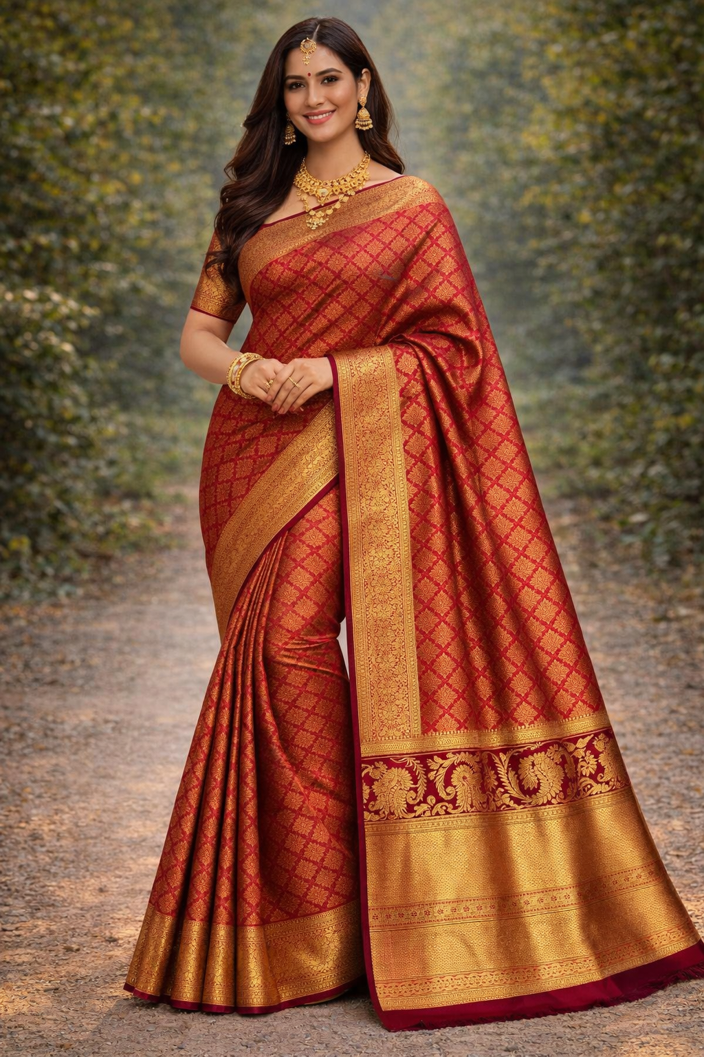 Pure Kanchipuram Silk Saree