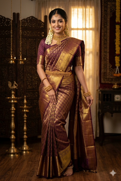 Pure Kanchipuram Silk Saree