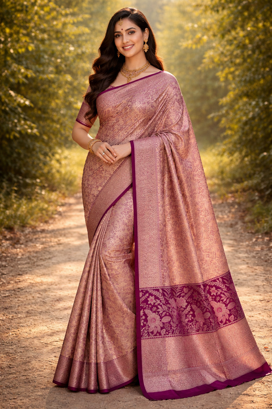 Pure Kanchipuram Silk Saree