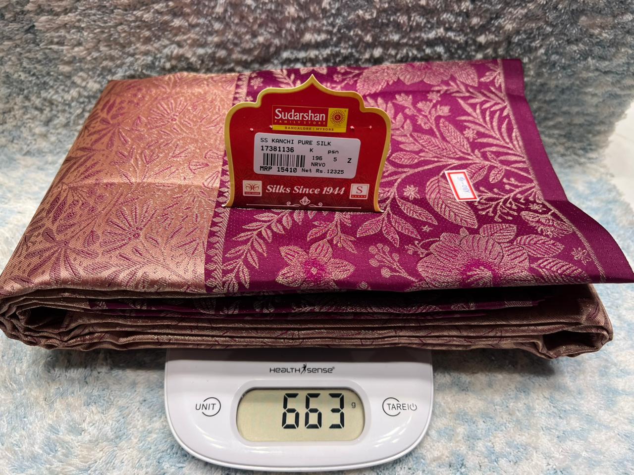Pure Kanchipuram Silk Saree