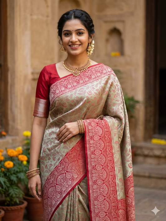 Pure Kanchipuram Silk Saree