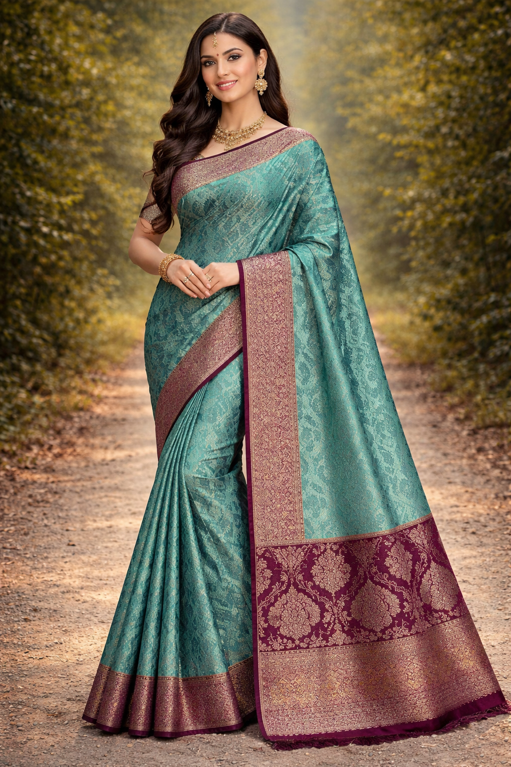 Pure Kanchipuram Silk Saree