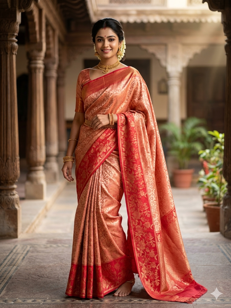 Pure Kanchipuram Silk Saree