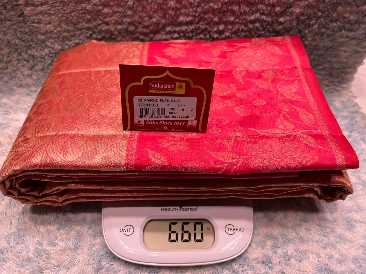 Pure Kanchipuram Silk Saree