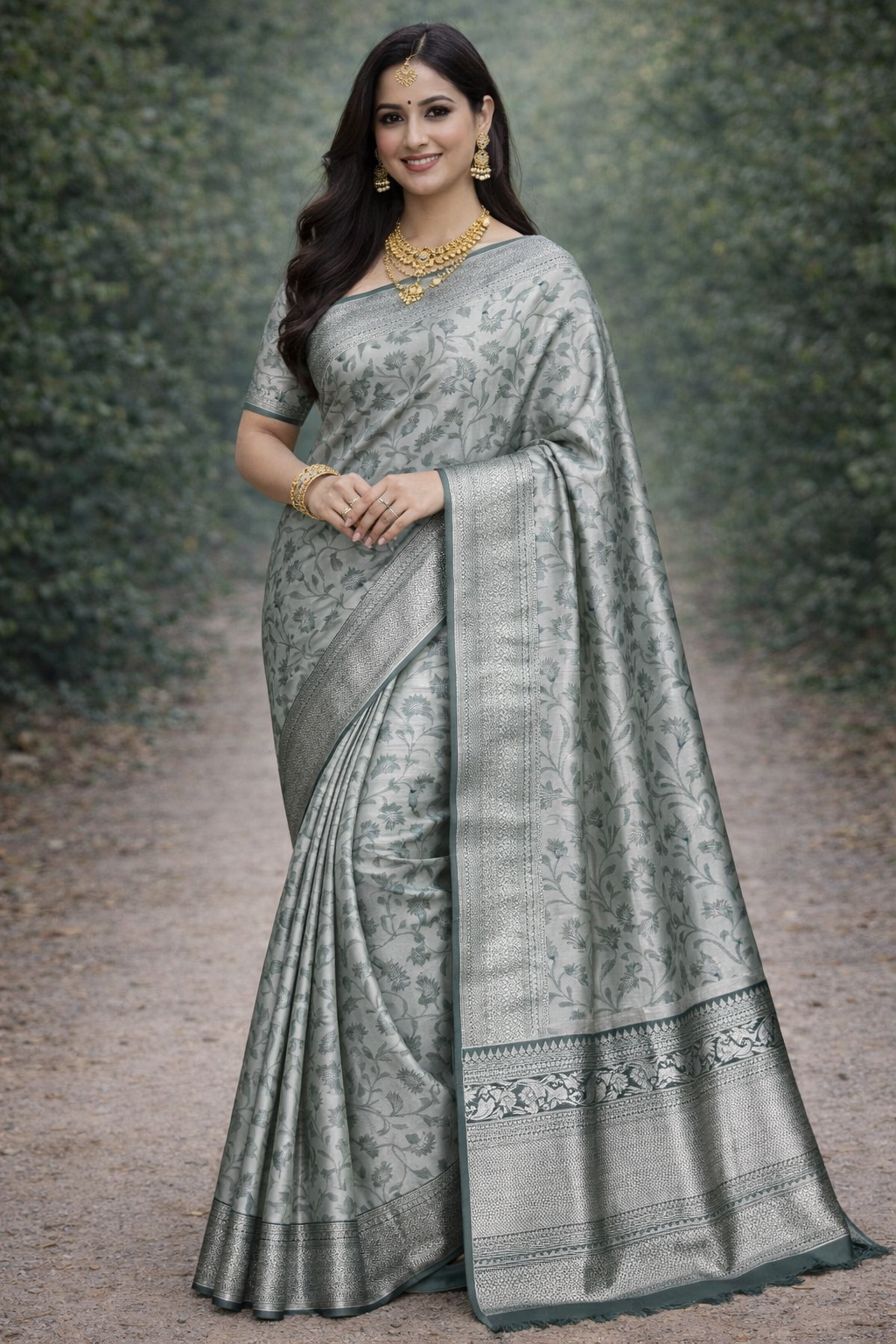 Pure Kanchipuram Silk Saree