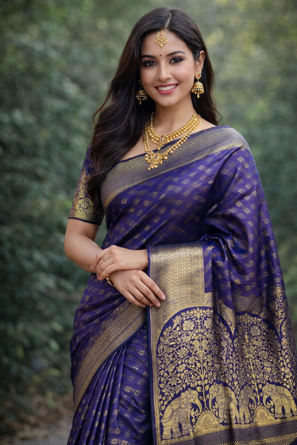 Pure Kanchipuram Silk Saree