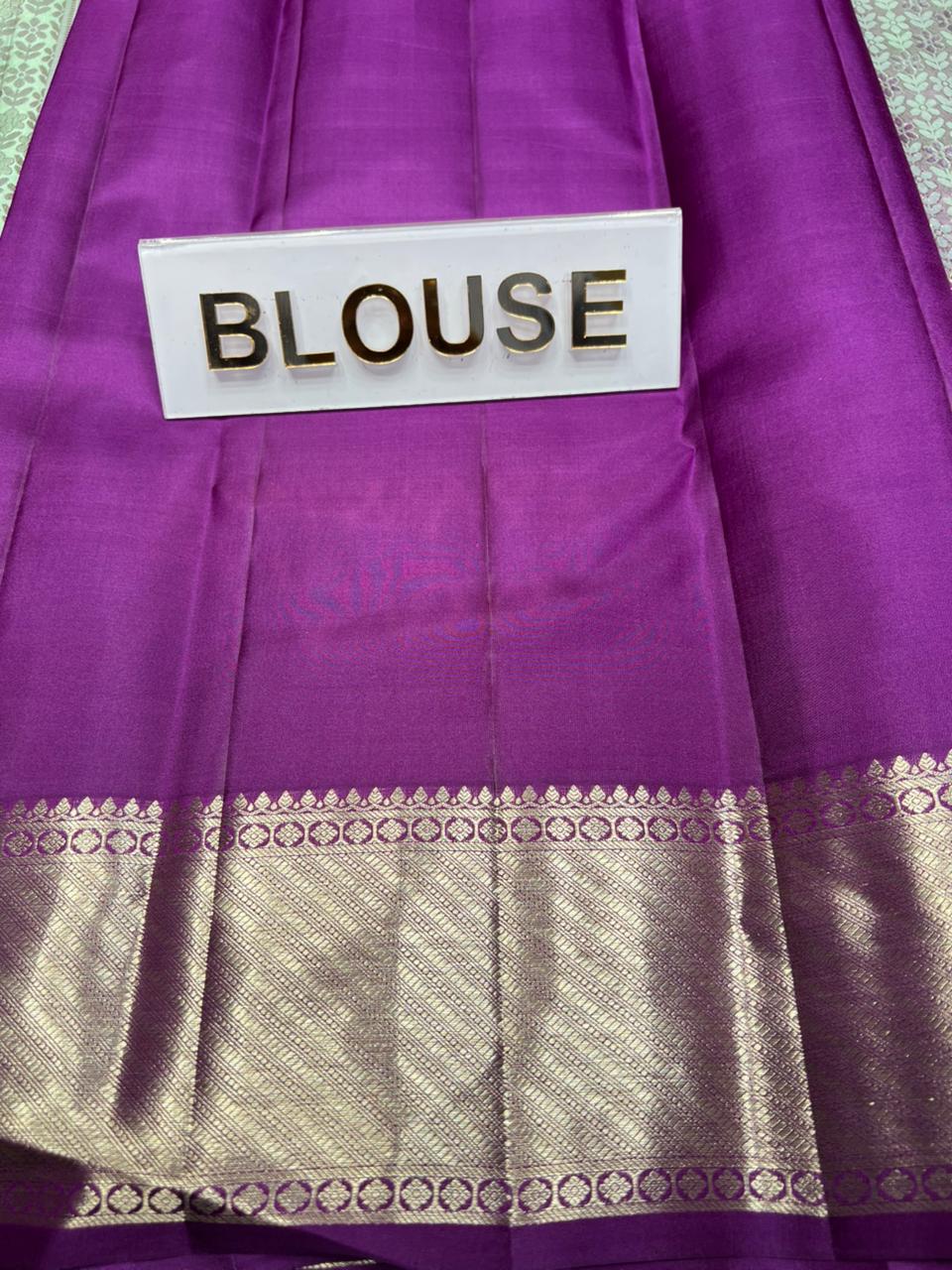 Pure Kanchipuram Silk Saree