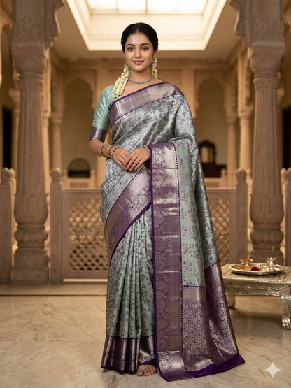 Pure Kanchipuram Silk Saree