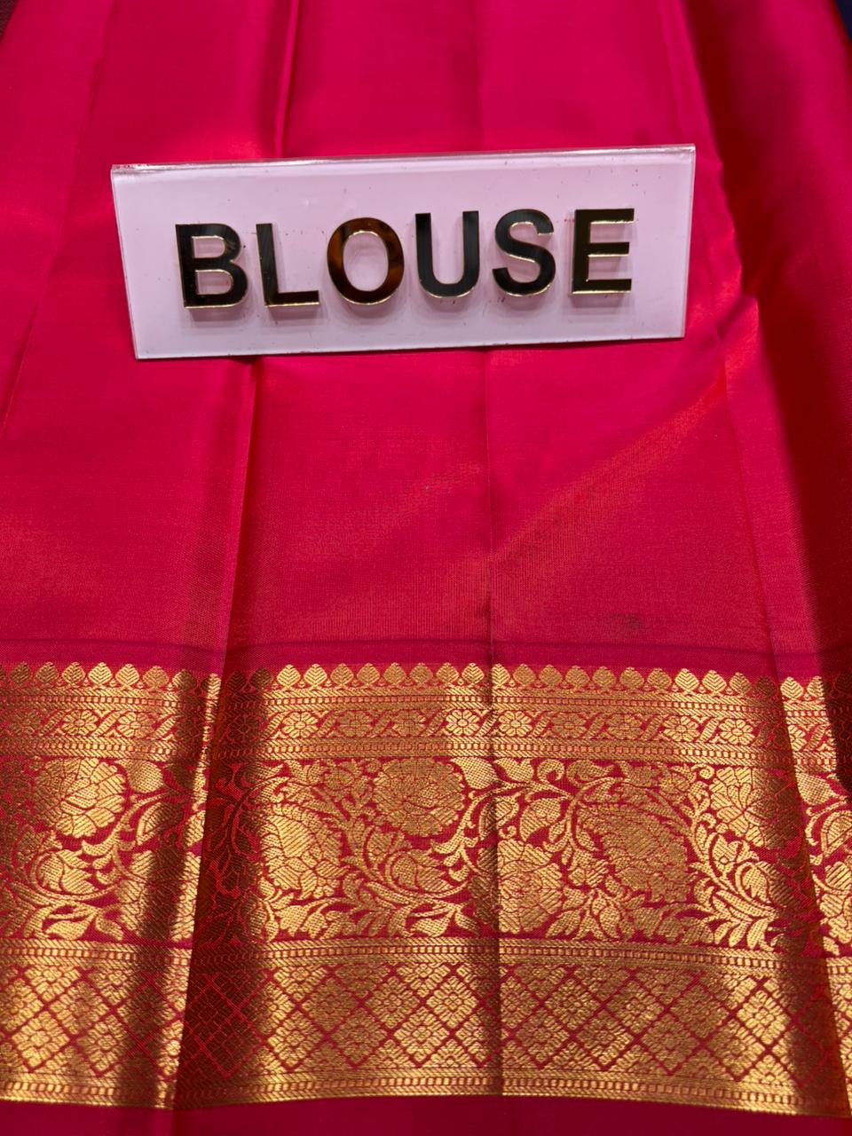 Pure Kanchipuram Silk Saree