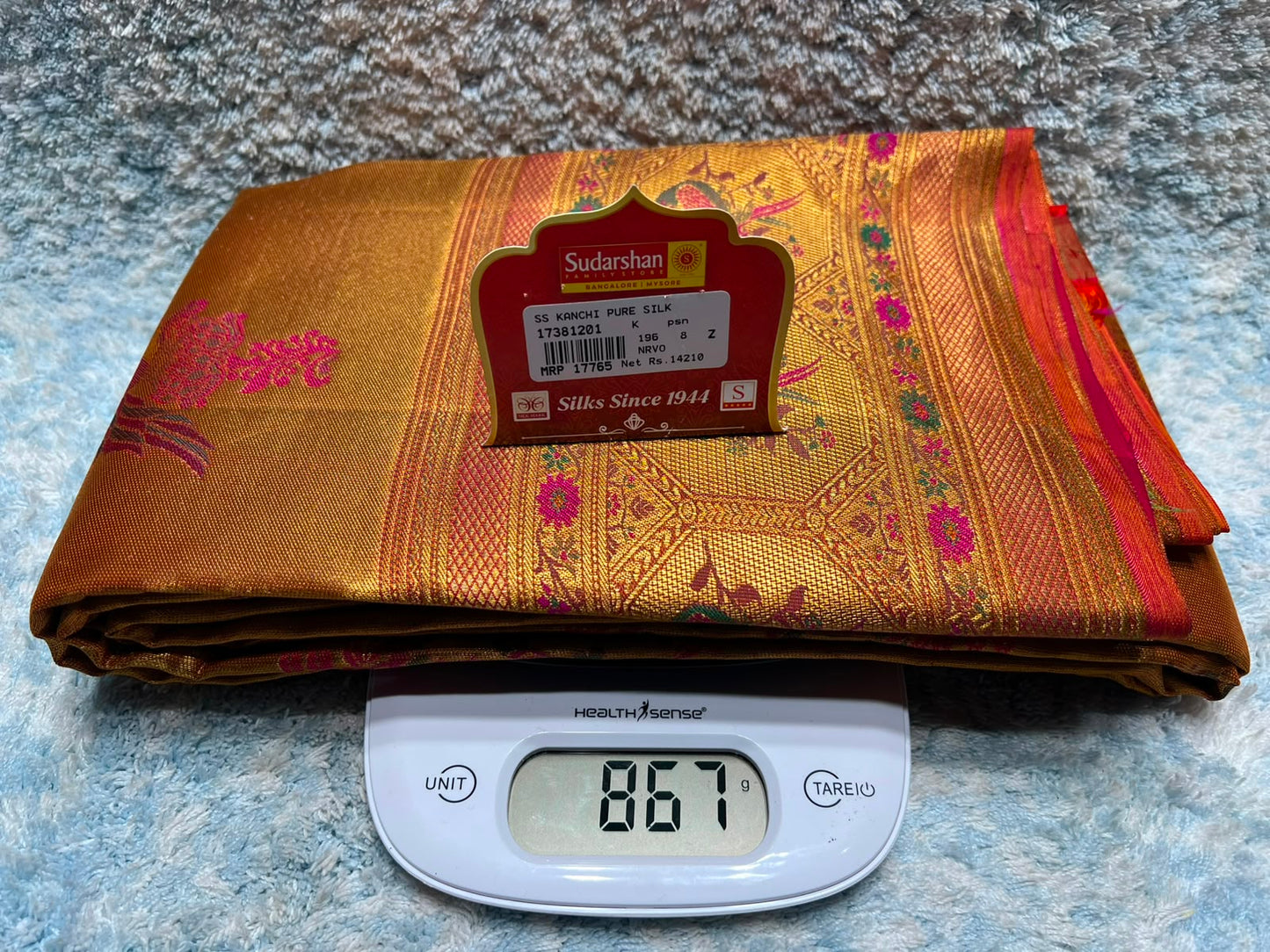 Pure Kanchipuram SIlk Saree