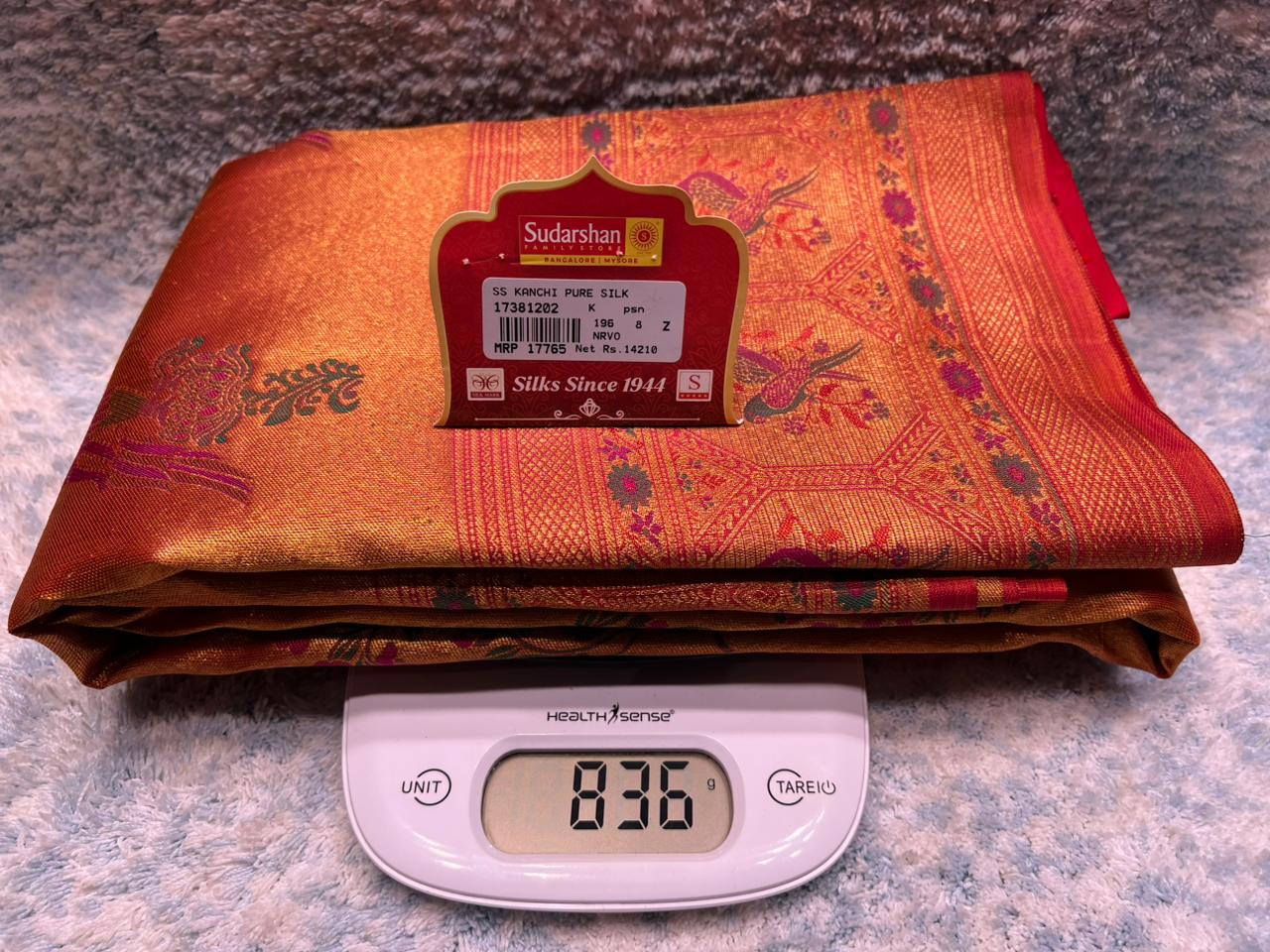 Pure Kanchipuram Silk Saree
