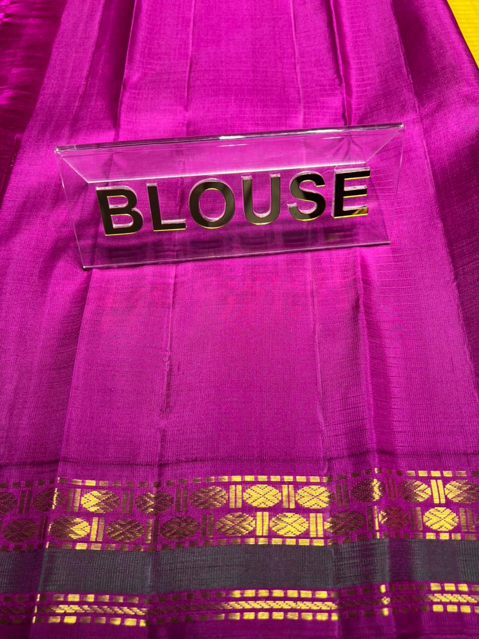 Pure Kanchipuram Silk Saree