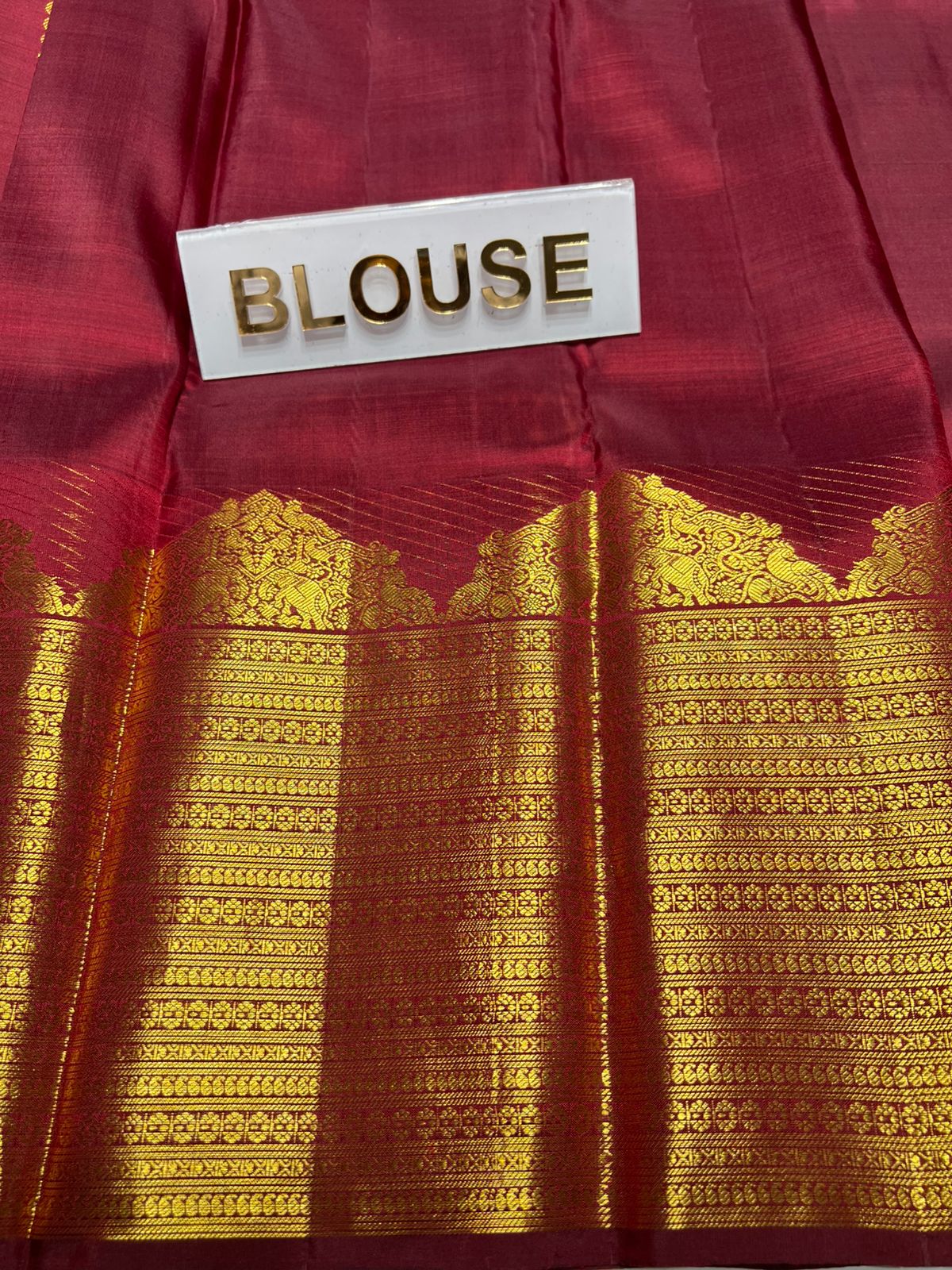 Pure Kanchipuram Silk Saree