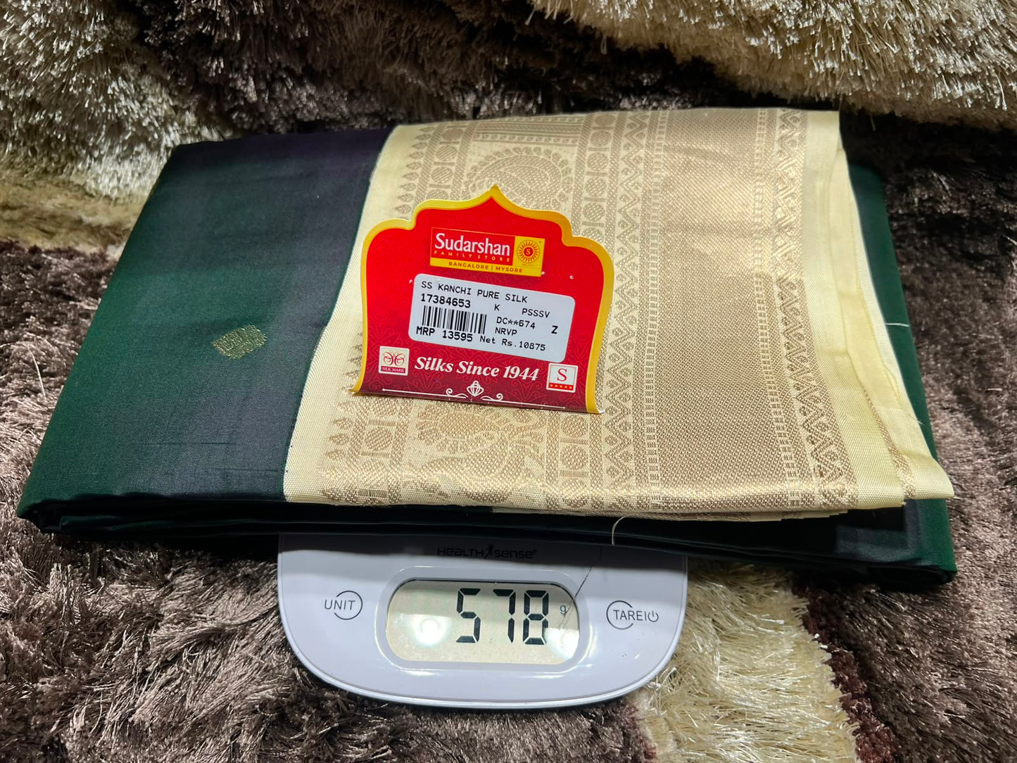 Pure Kanchipuram SIlk Saree