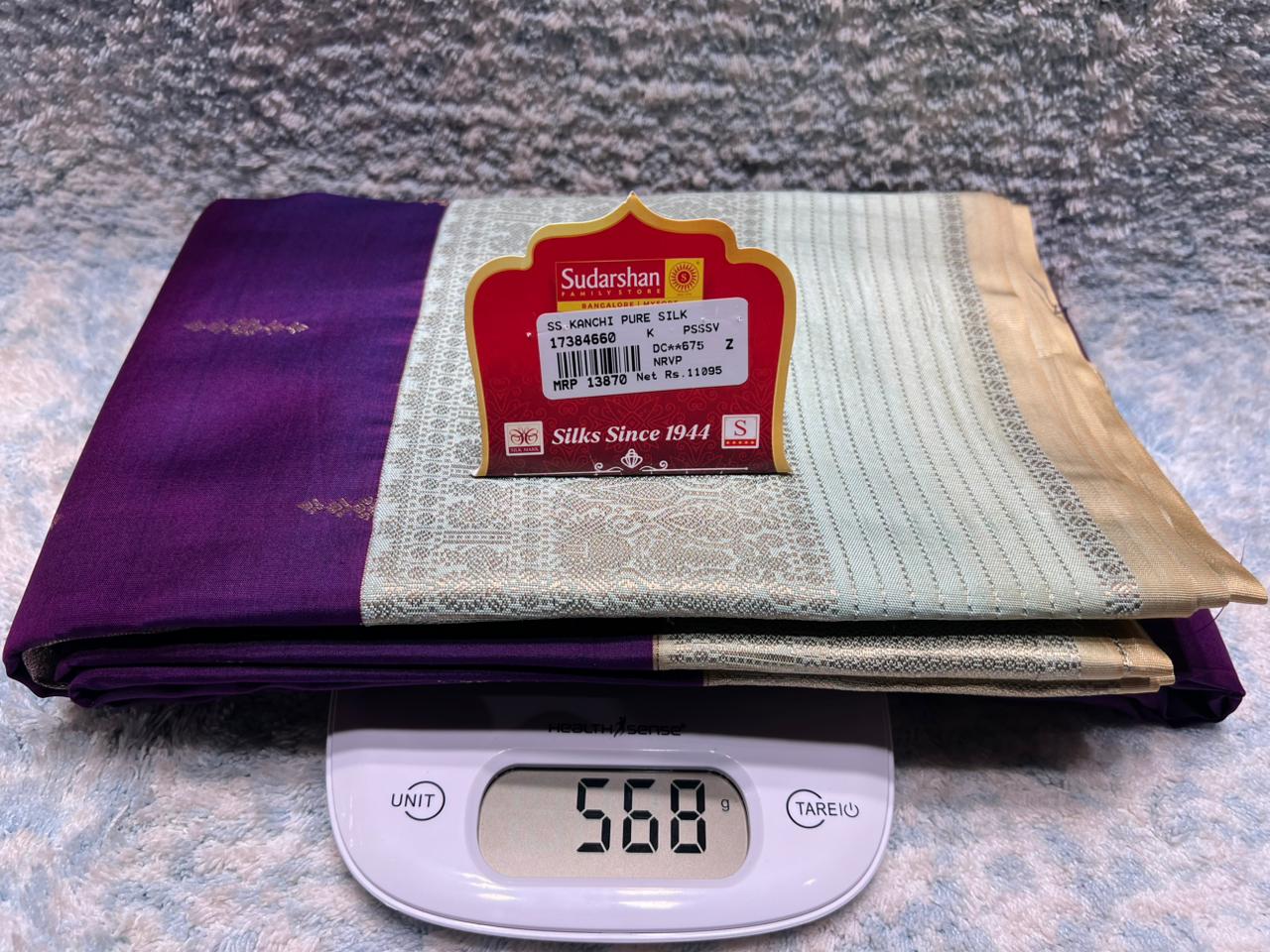 Pure Kanchipuram Silk Saree