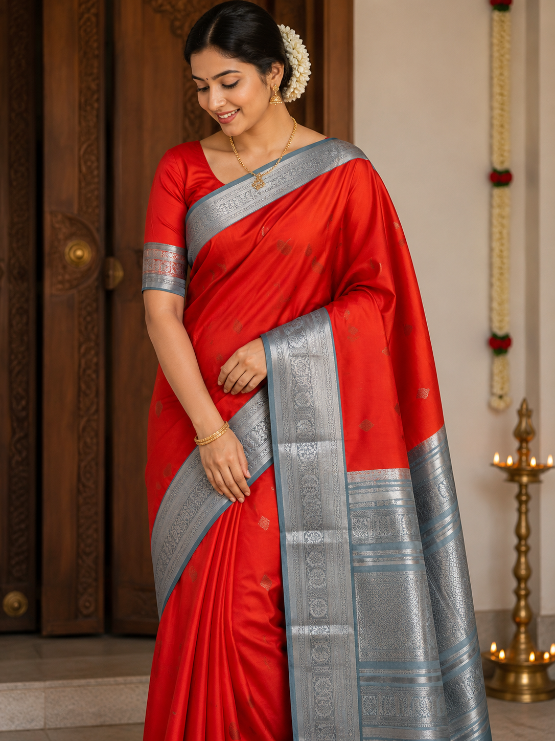 Pure Kanchipuram Silk Saree