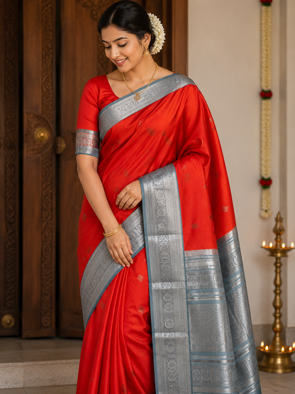 Pure Kanchipuram Silk Saree