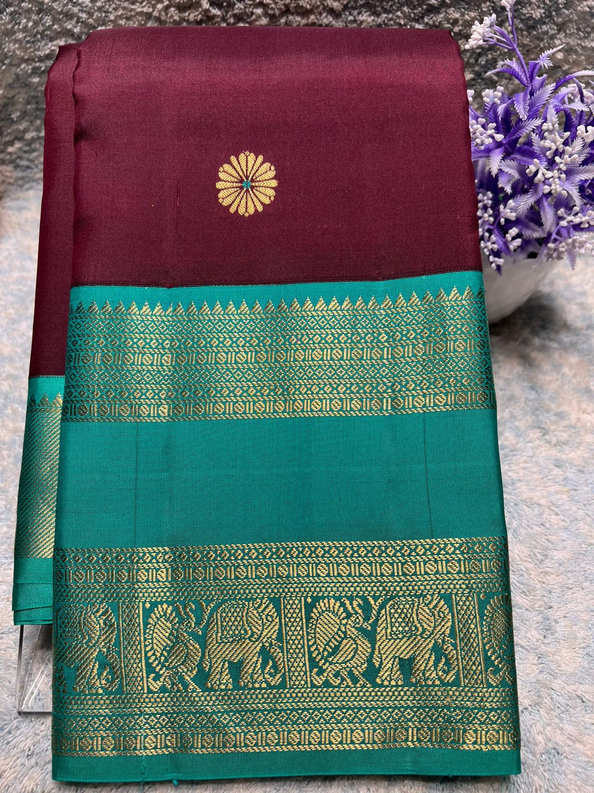 Pure Kanchipuram Silk Saree