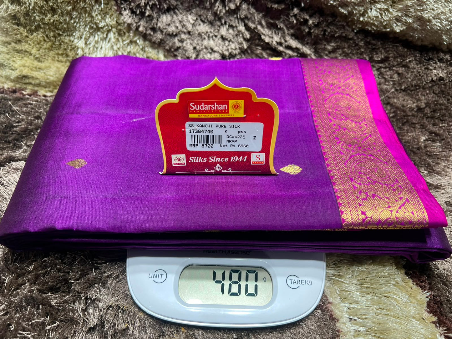 Pure Kanchipuram SIlk Saree