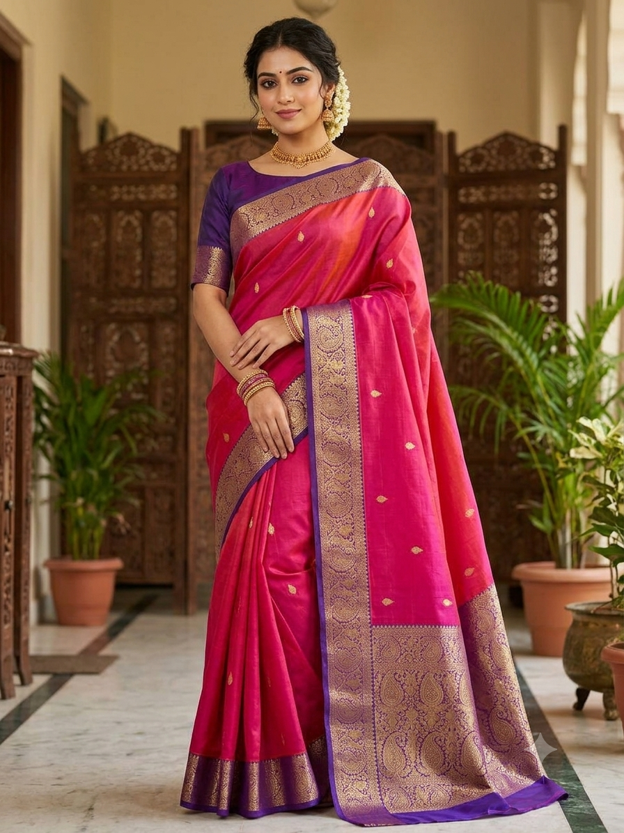 Pure Kanchipuram Silk Saree