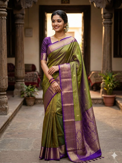 Pure Kanchipuram Silk Saree