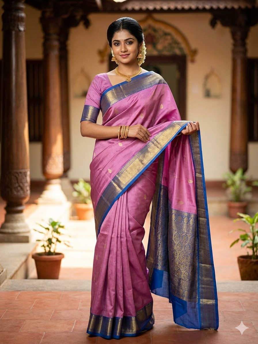 Pure Kanchipuram Silk Saree
