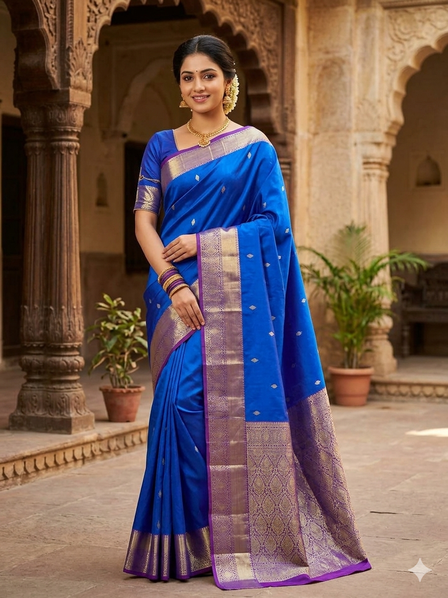 Pure Kanchipuram Silk Saree