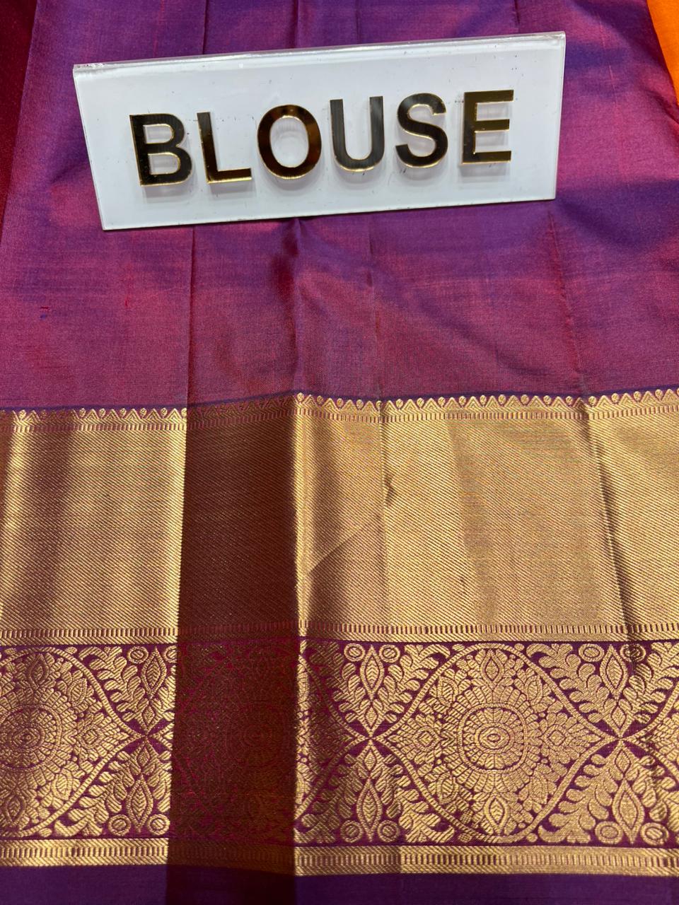 Pure Kanchipuram Silk Saree