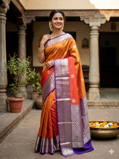 Pure Kanchipuram Silk Saree