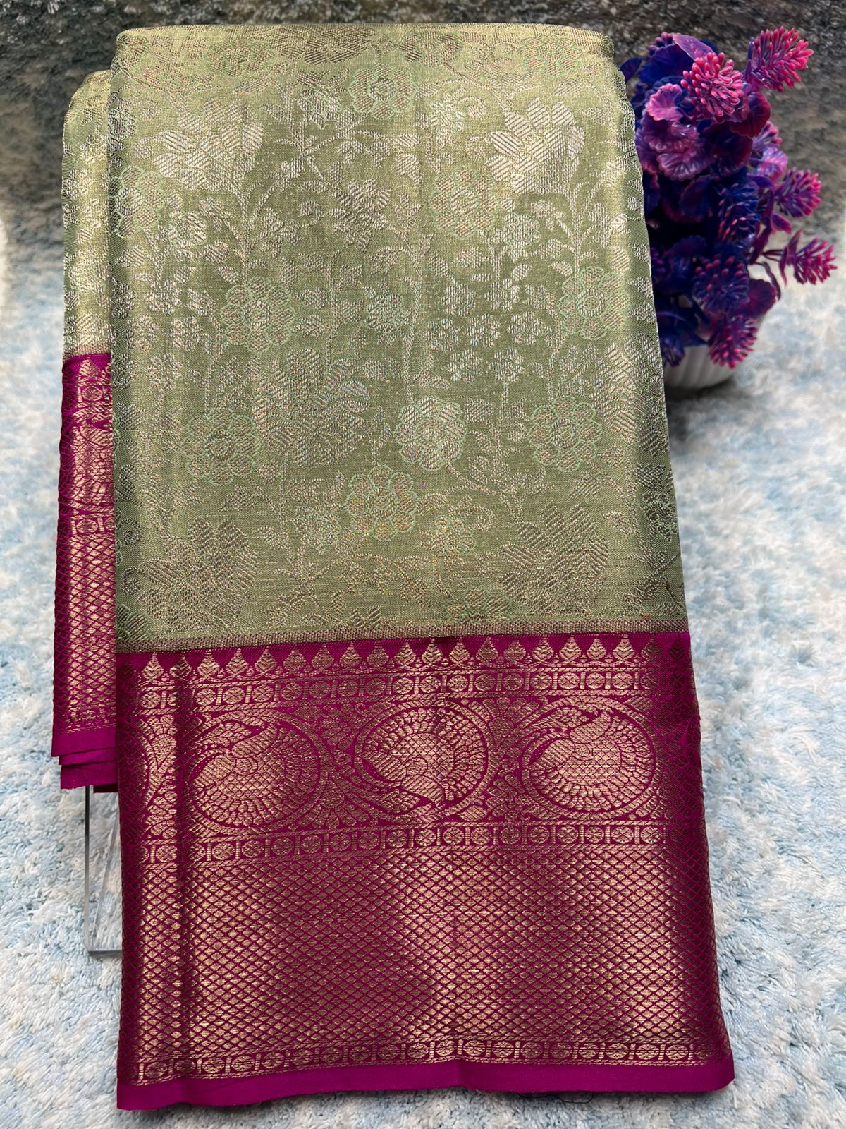 Pure Kanchipuram Silk Saree