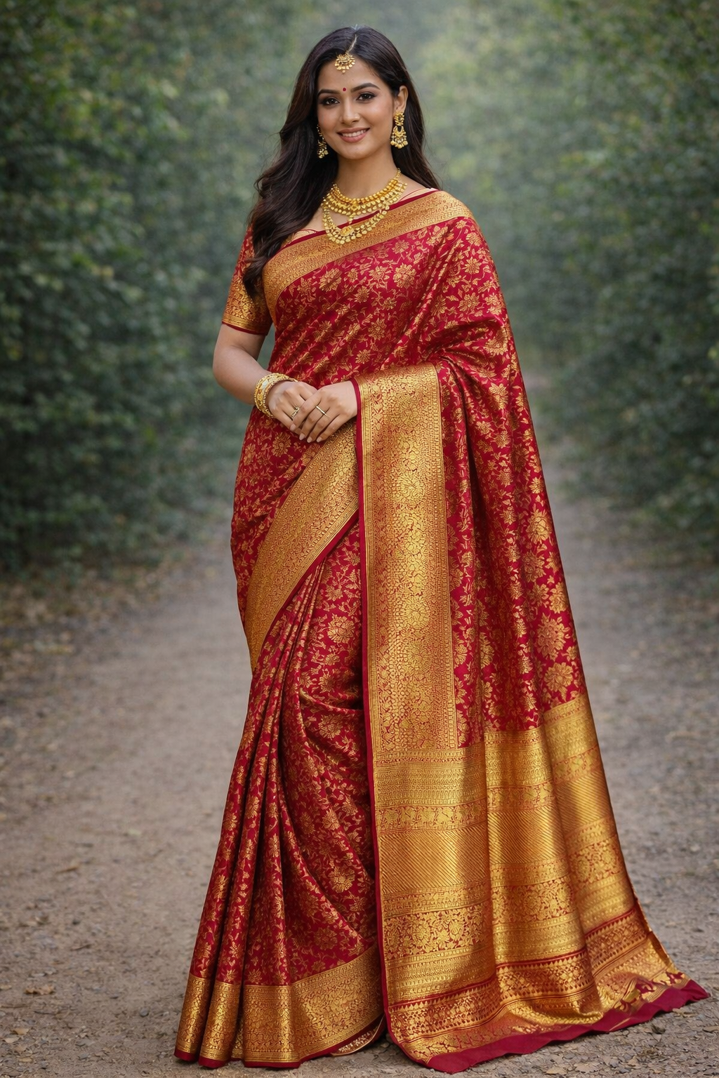 Pure Kanchipuram Silk Saree