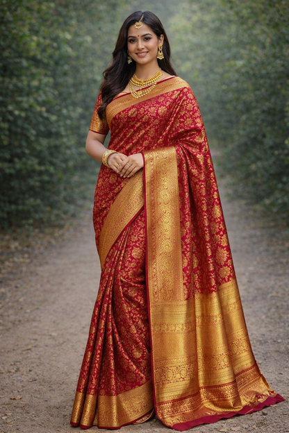 Pure Kanchipuram Silk Saree