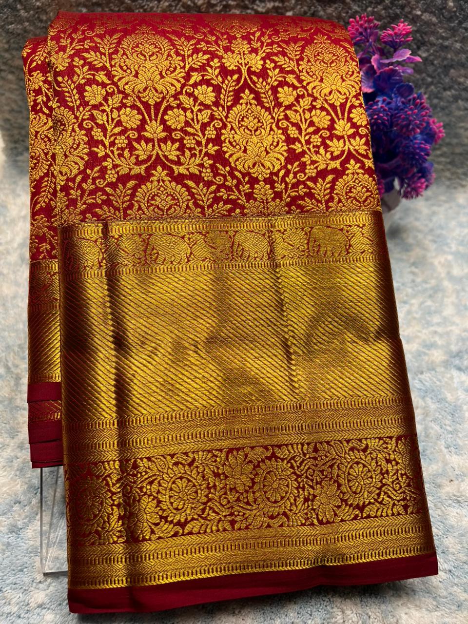 Pure Kanchipuram Silk Saree