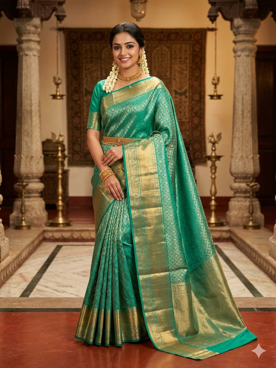 Pure Kanchipuram Silk Saree