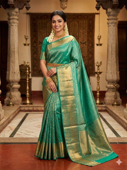 Pure Kanchipuram Silk Saree