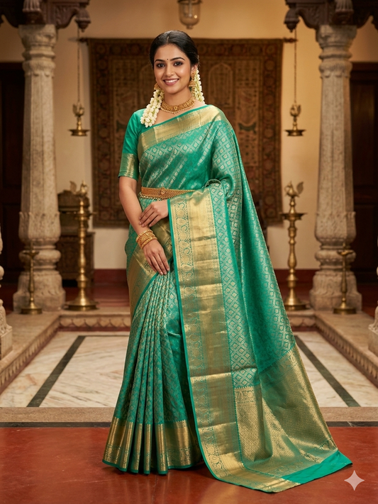 Pure Kanchipuram Silk Saree