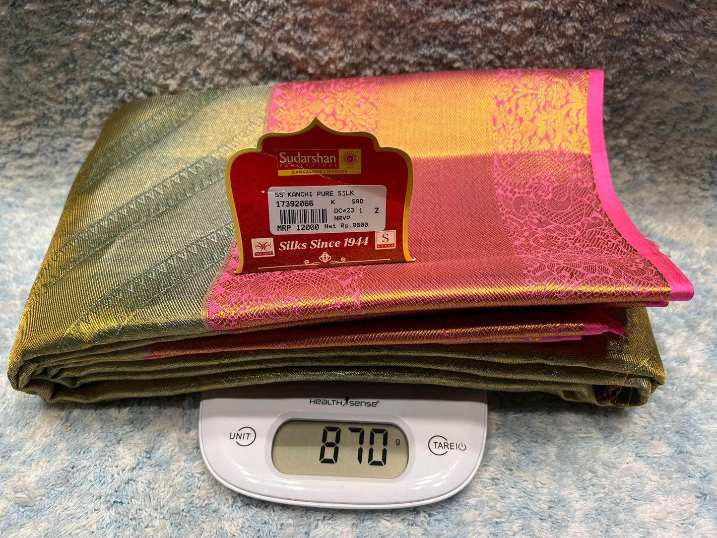 Pure Kanchipuram Silk Saree