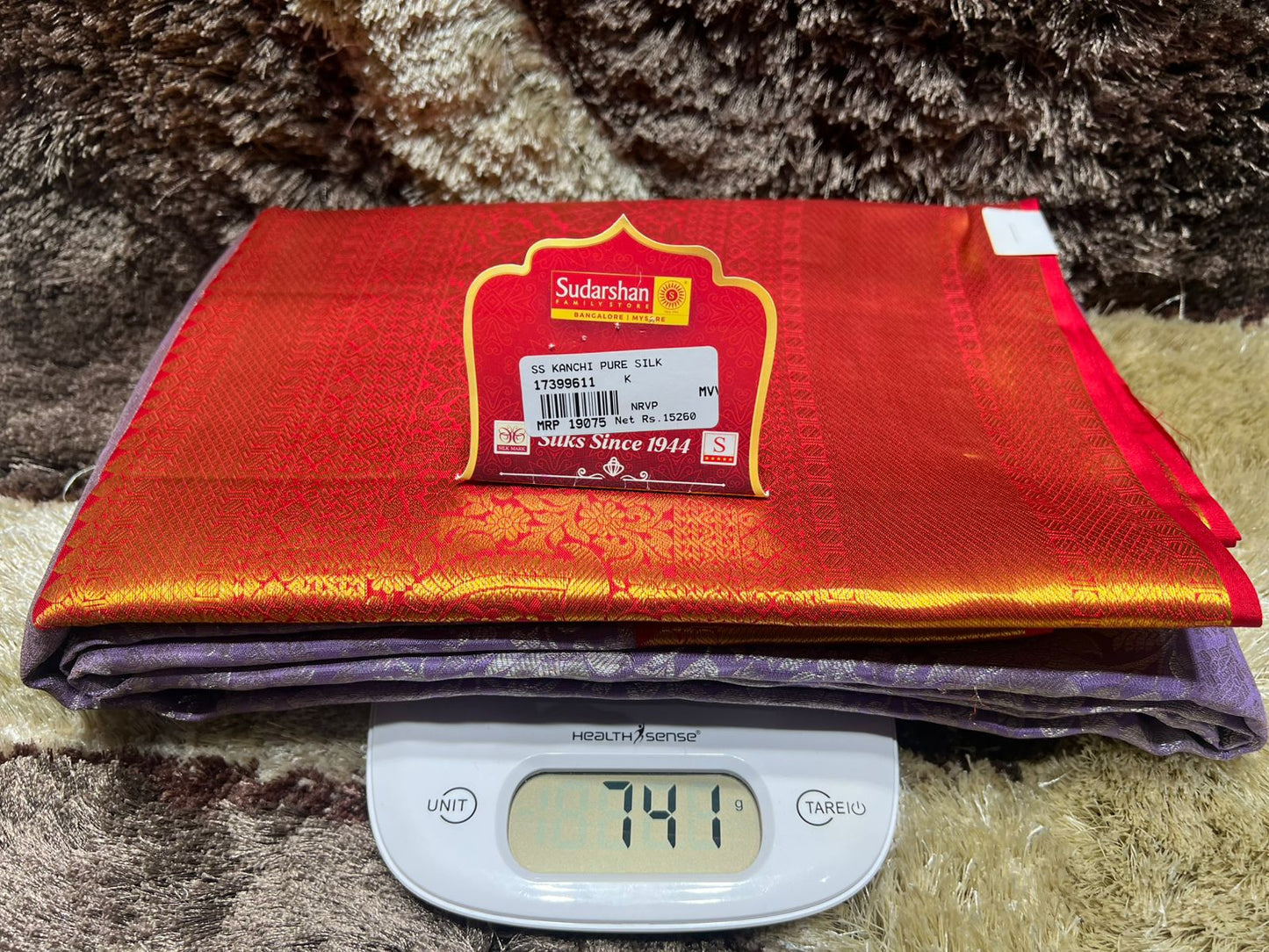 Pure Kanchipuram Silk Saree