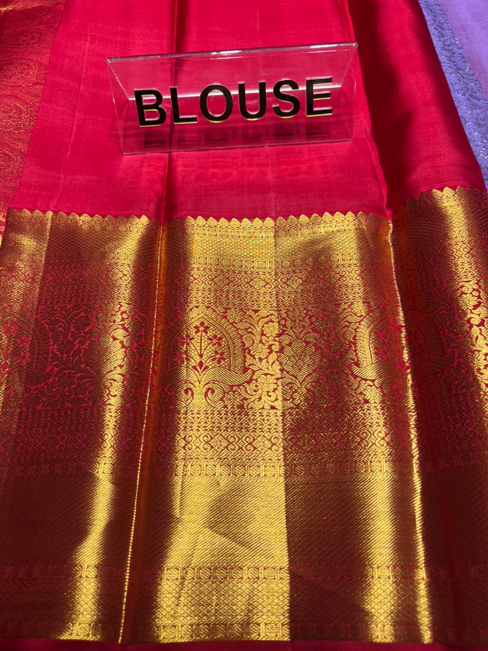 Pure Kanchipuram Silk Saree