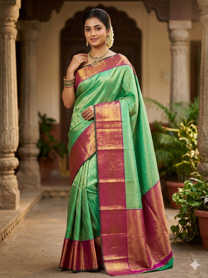 Pure Kanchipuram Silk Saree