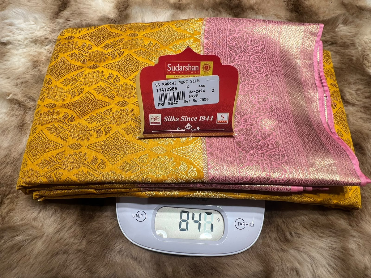 Pure Kanchipuram Silk Saree