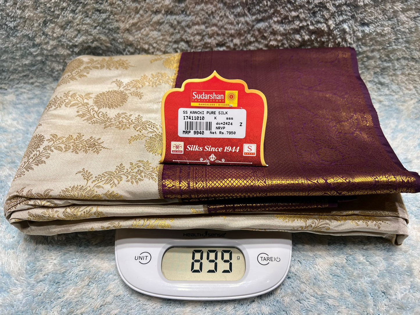 Pure Kanchipuram Silk Saree