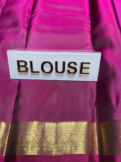 Pure Kanchipuram Silk Saree