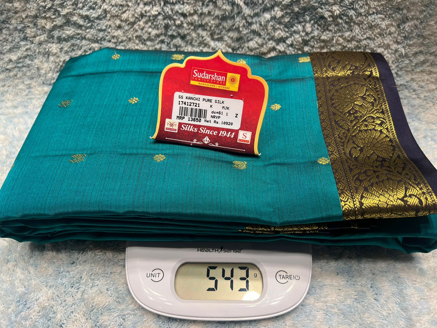 Pure Kanchipuram Silk Saree