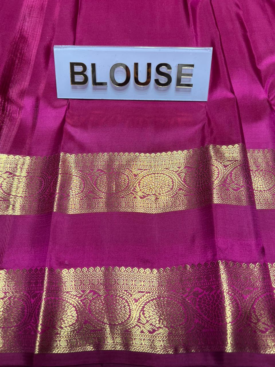 Pure Kanchipuram Silk Saree