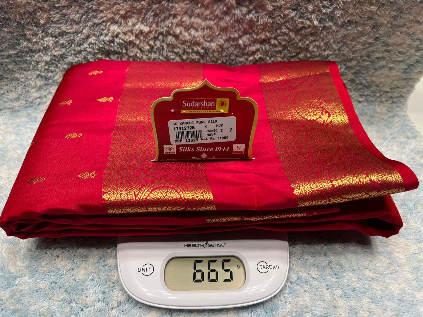 Pure Kanchipuram Silk Saree