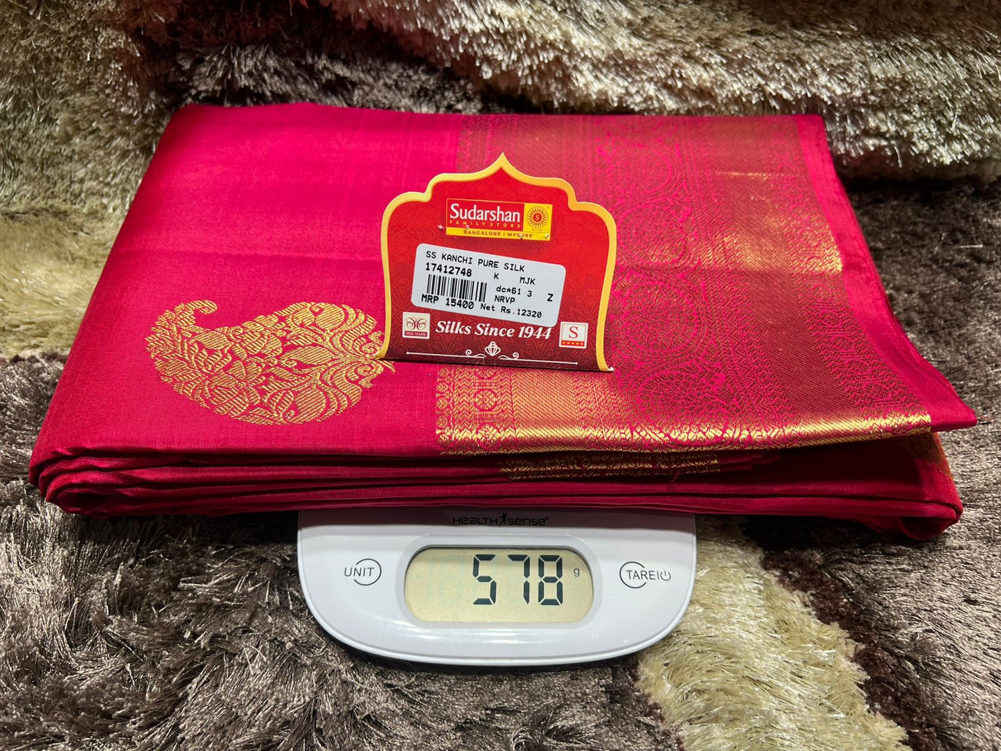 Pure Kanchipuram Silk Saree