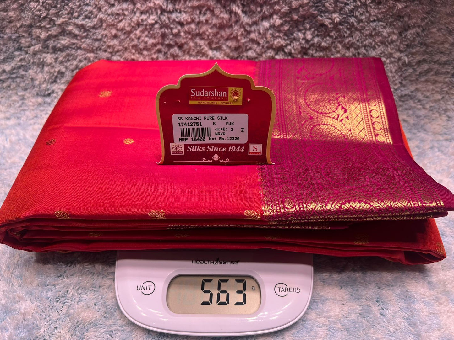 Pure Kanchipuram Silk Saree