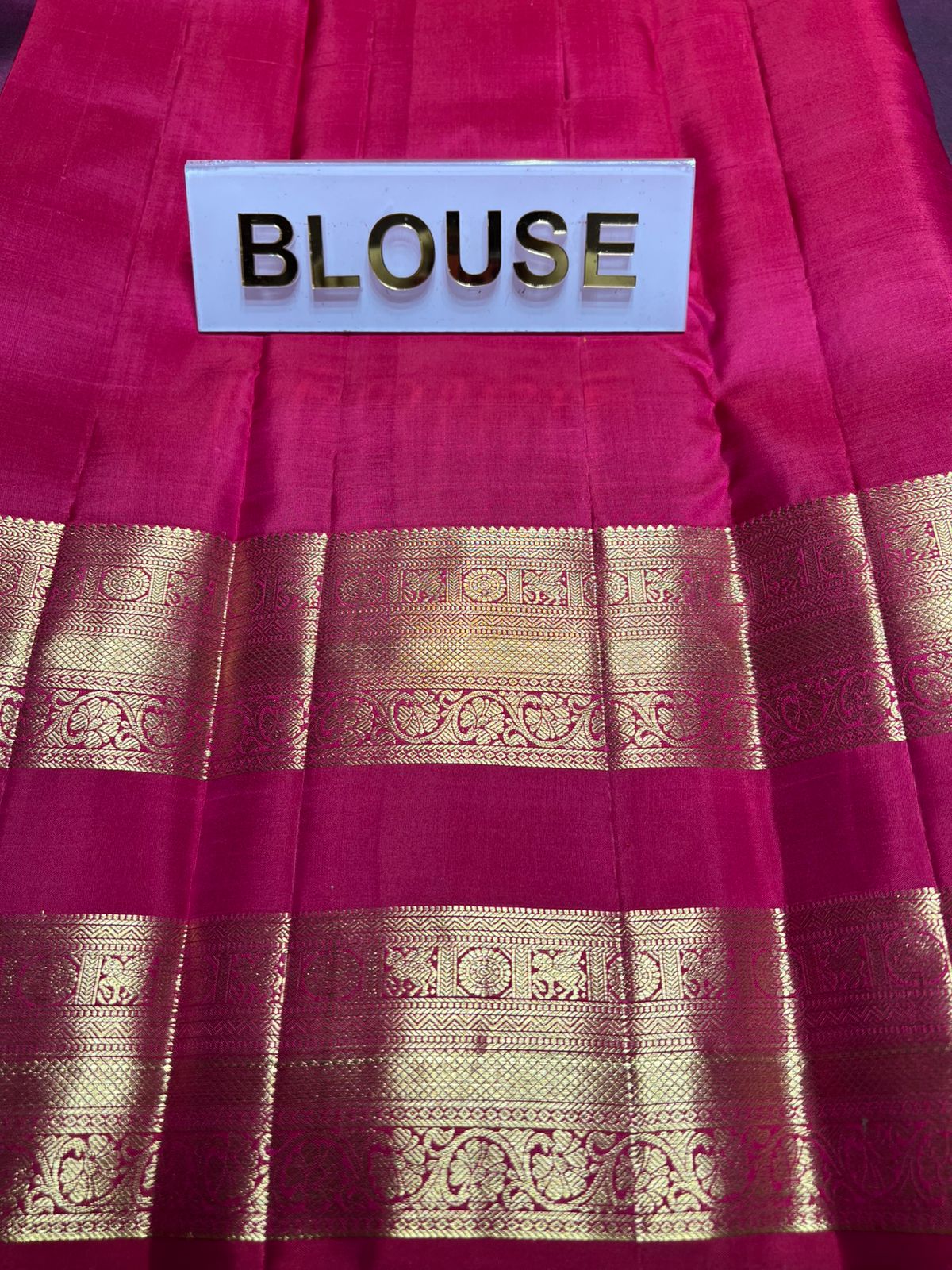 Pure Kanchipuram Silk Saree