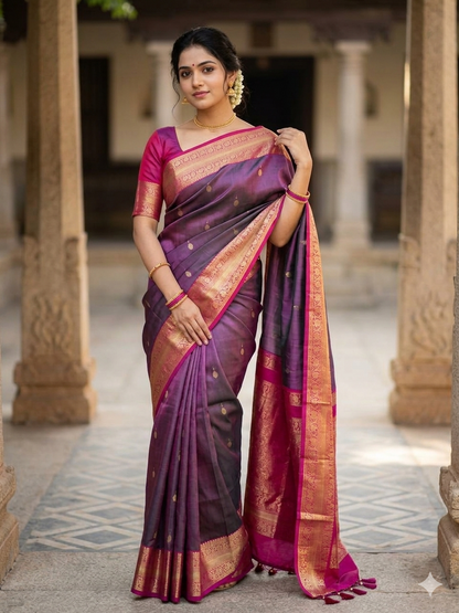 Pure Kanchipuram Silk Saree